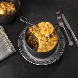 Zapiekanka pasterska z wołowiną, ziemniakami i warzywami